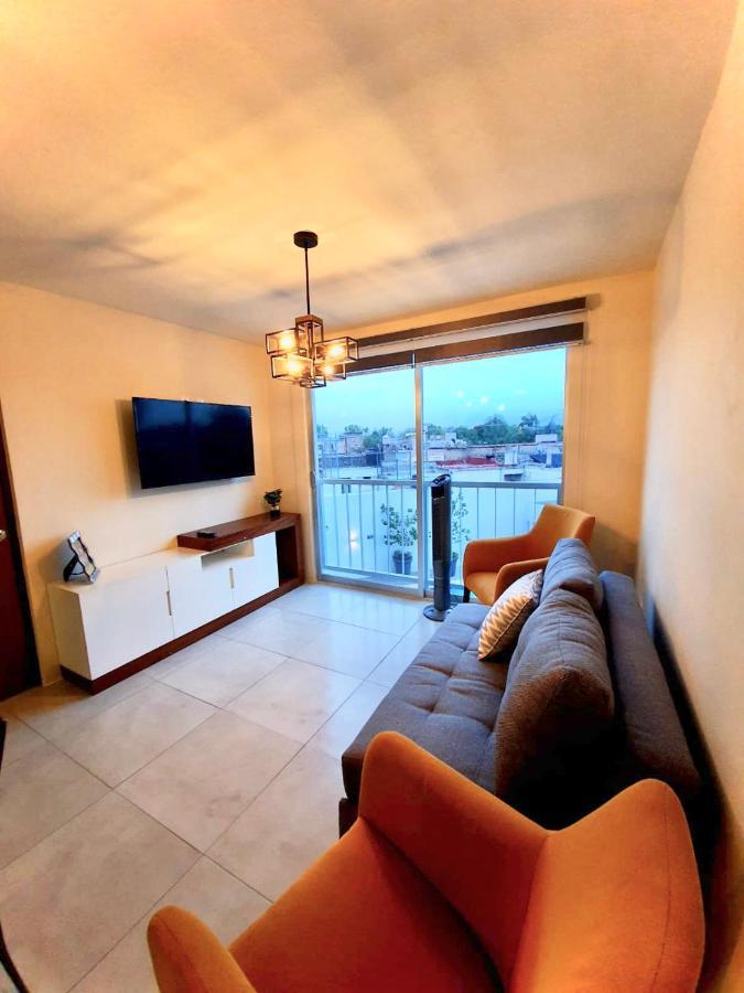 Апартаменты Departamento Nuevo Y Centrico Con Ambiente Familiar En Гвадалахара Экстерьер фото