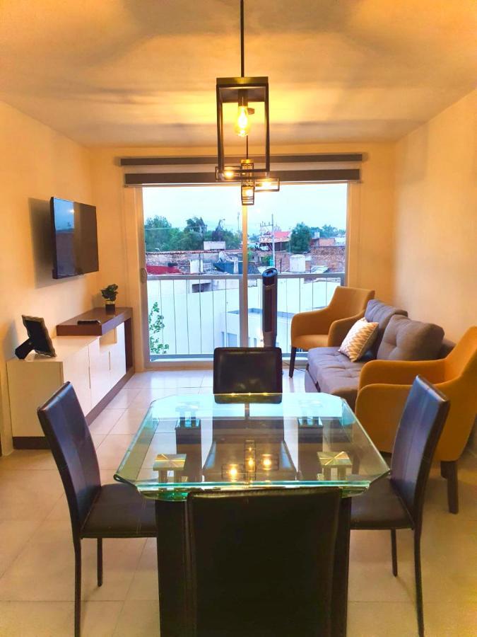 Апартаменты Departamento Nuevo Y Centrico Con Ambiente Familiar En Гвадалахара Экстерьер фото